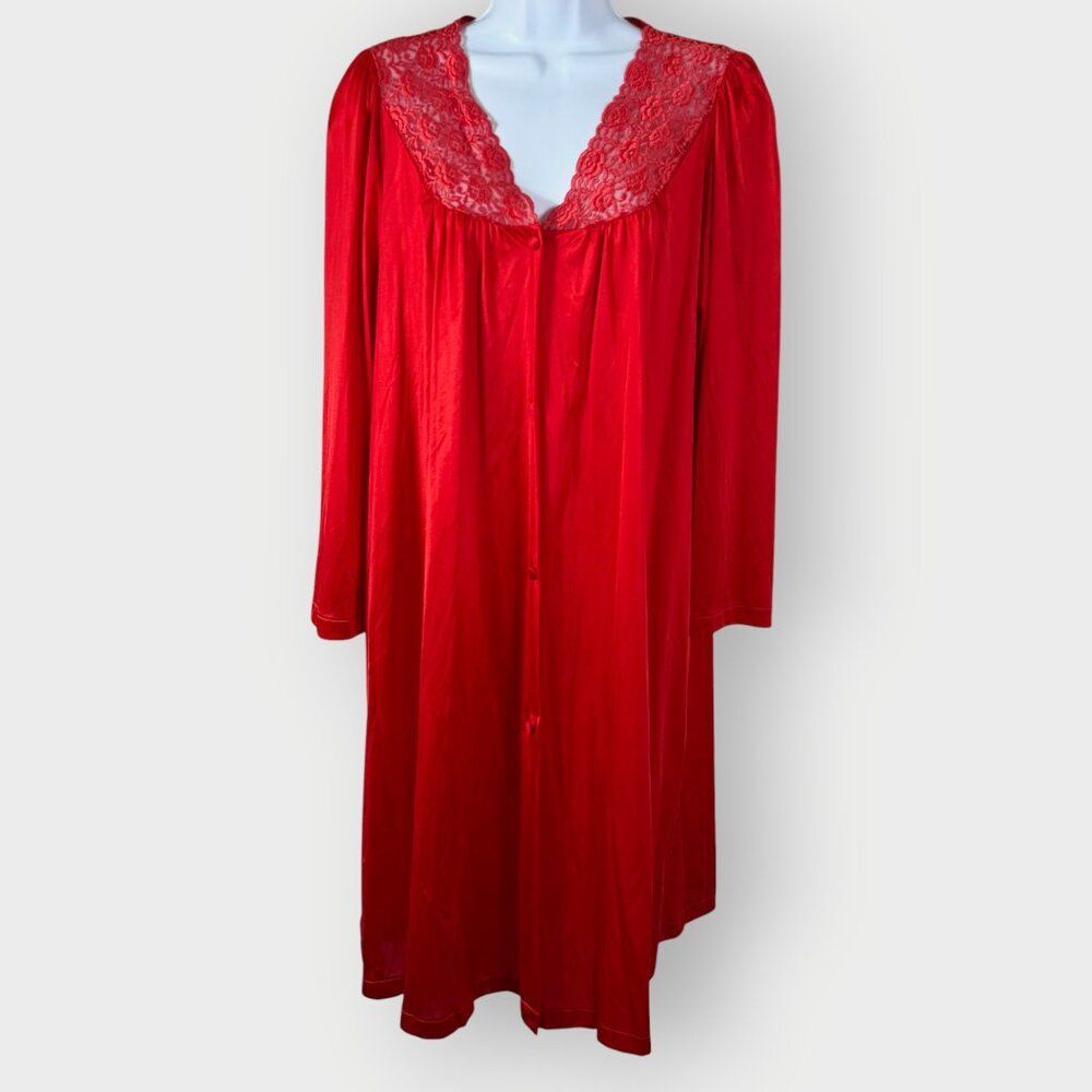 Vanity-fair Women's Red Robe